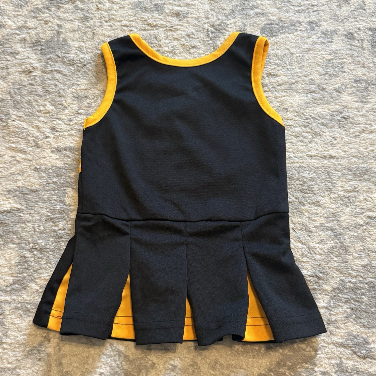 Nike Iowa Hawkeyes Baby Cheer Outfit 12M Black Yellow Game Day Set