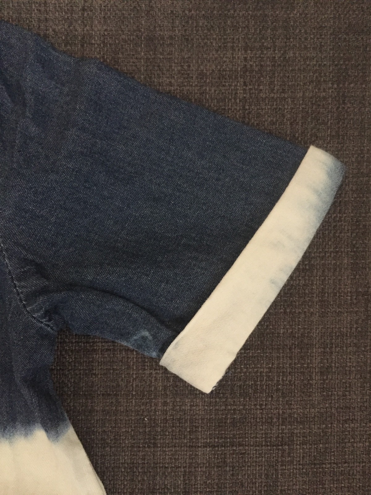 7 FOR ALL MANKIND BABY GIRLS BLEACHED DENIM DRESS & BLOOMER SET: # 7FGN3414
