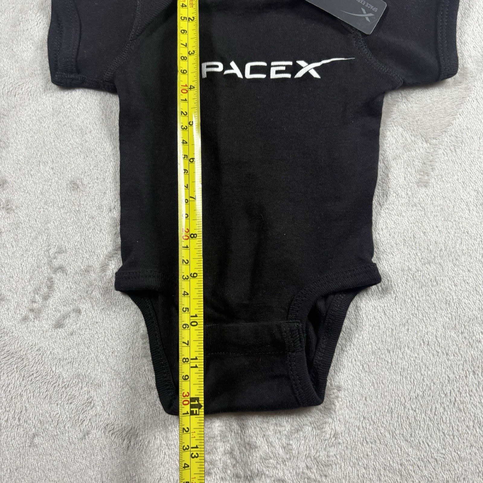 Space X Jump Suit Elon Musk New Born Black NWT #2B