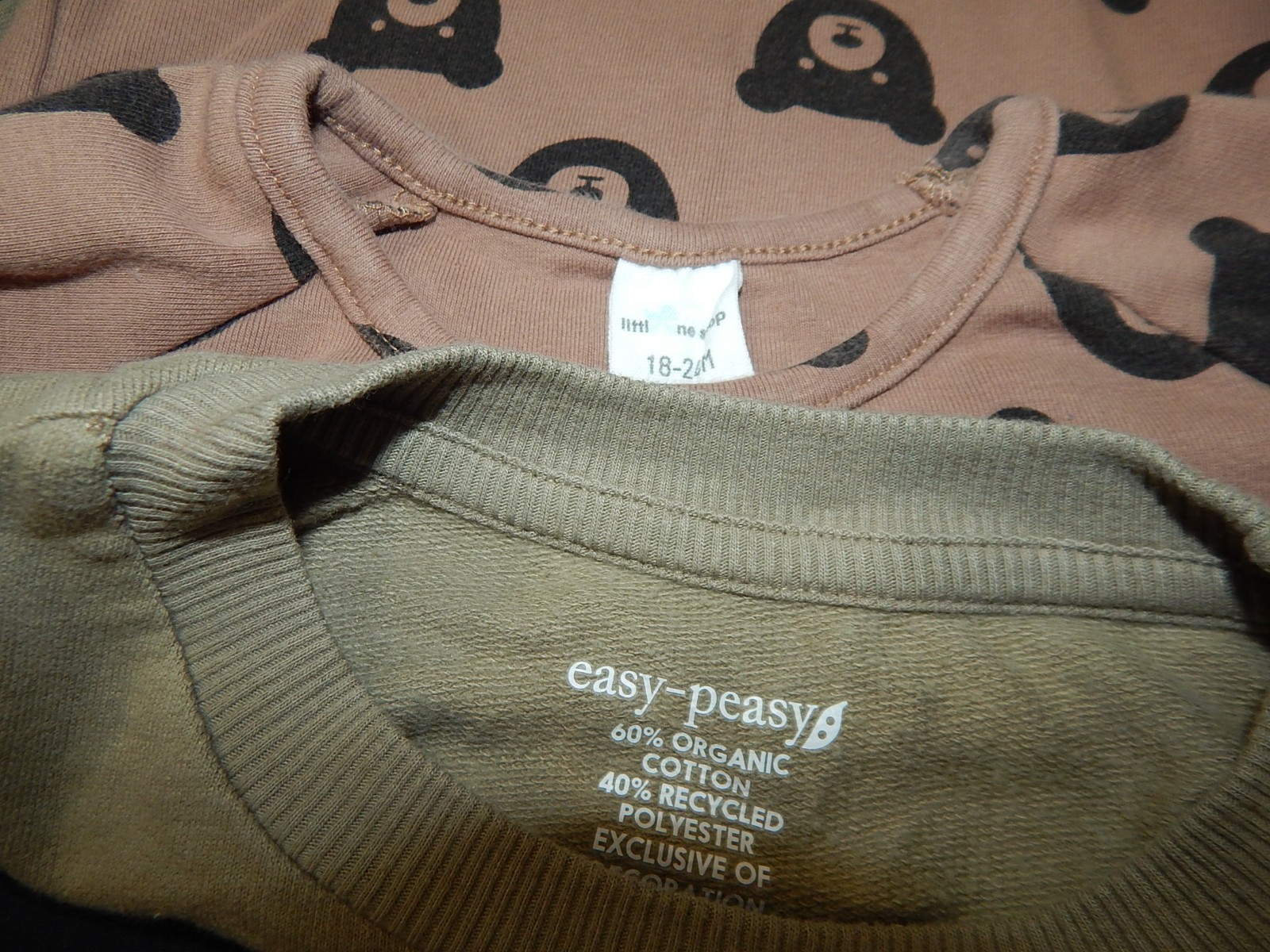 Little One Shop /Easy Peasy Modern Boys 18-24 Months 1 pc and Top BEARS