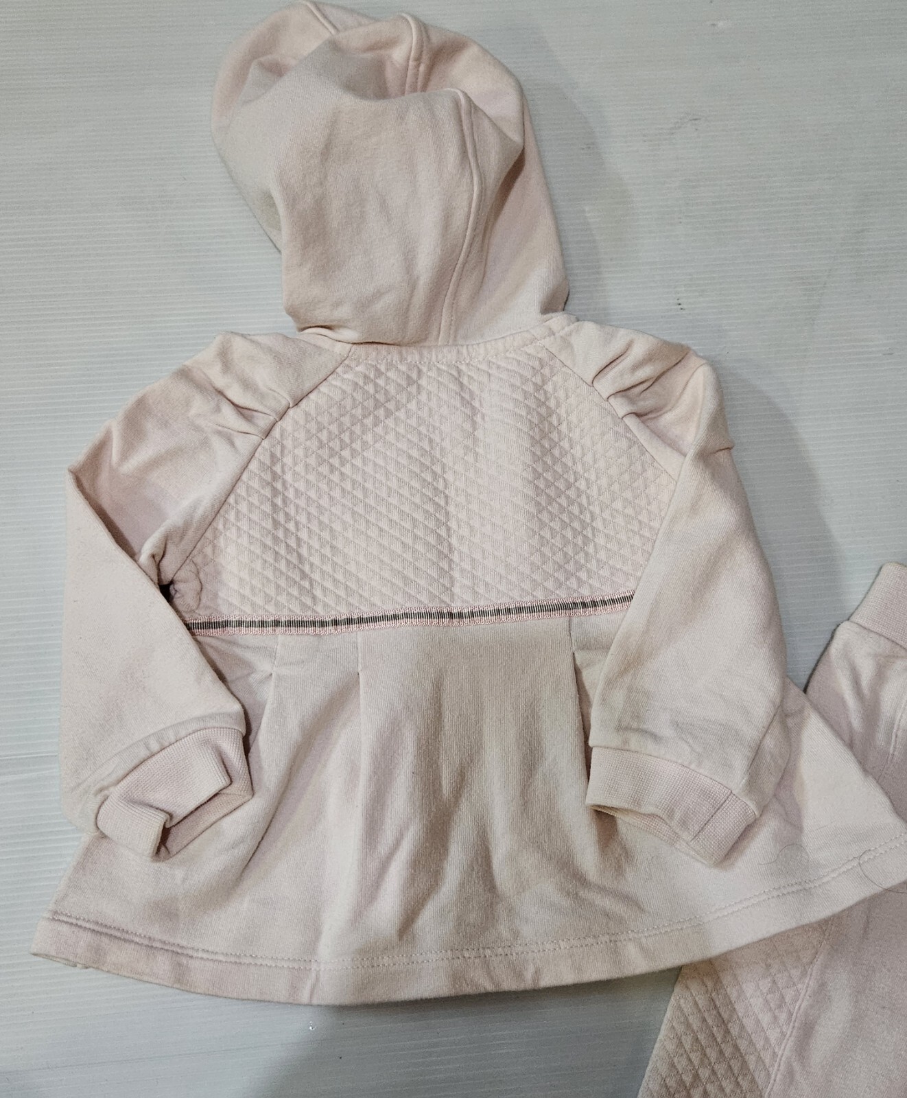 GUCCI Baby Jackt Top & Pants 2 pcs. Suit 6-9M Pale Pink ~ Great Condition