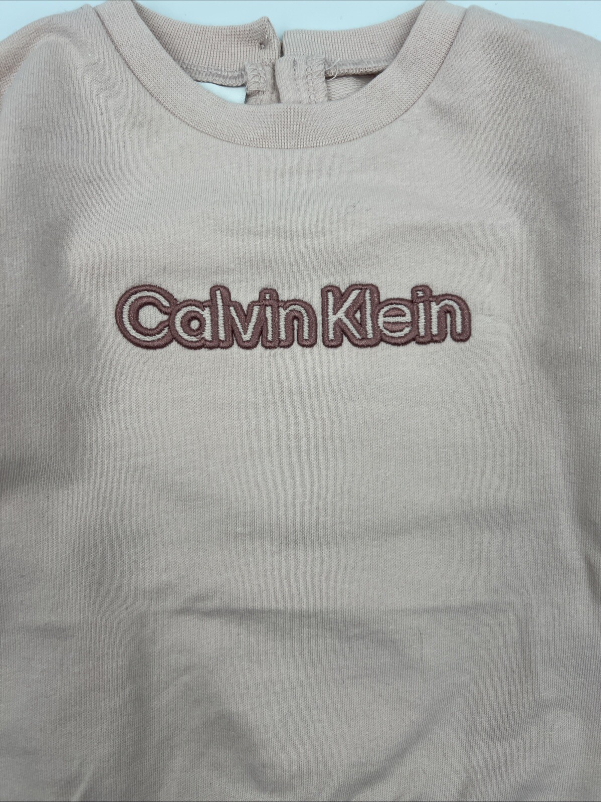 NWTCalvinKleinBabyGirlsFrenchTerryPuff SleeveTunic&WaffleKnitePrintleggings 3/6M