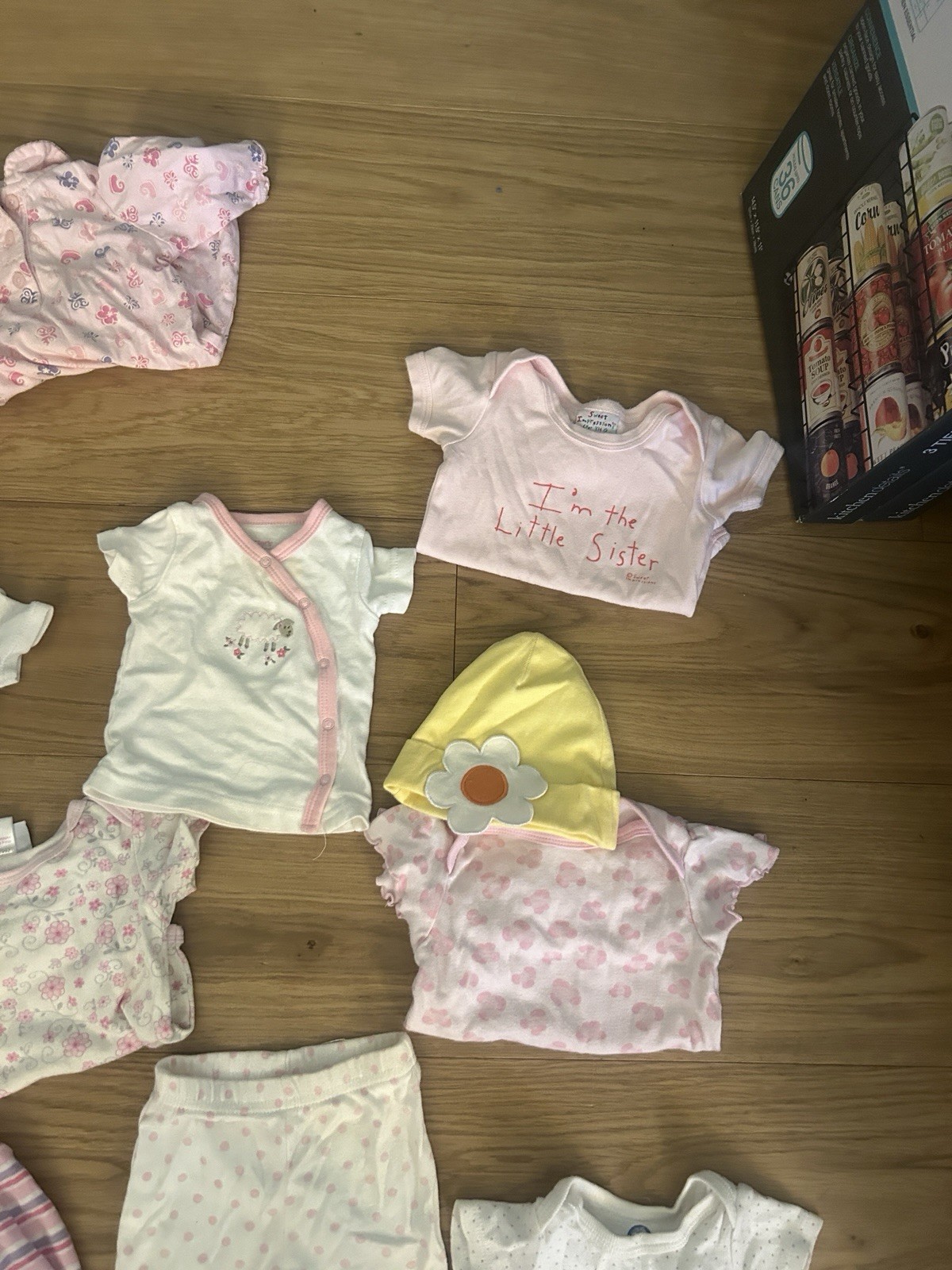 Lot Of 0-6 Months Baby Girl Clothes 20 Pieces Mixed Named Brands