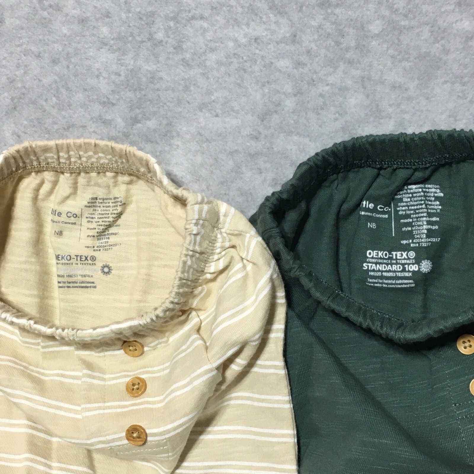 NWOT Little Co by Lauren Conrad Sweatshirt Pants NB 3 Pc Set Infant Joyful Green