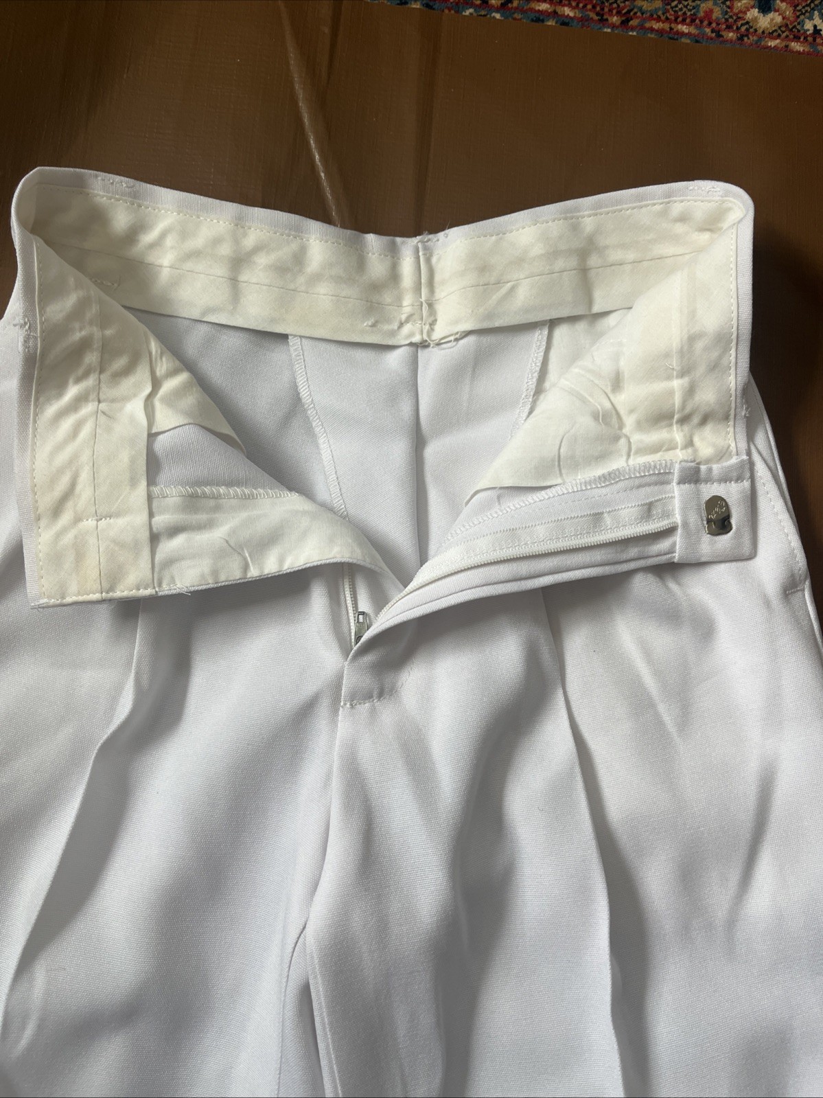 Vintage Perry Ellis 2 Pieces white kids Suit size 11/25 1/2 wedding, party