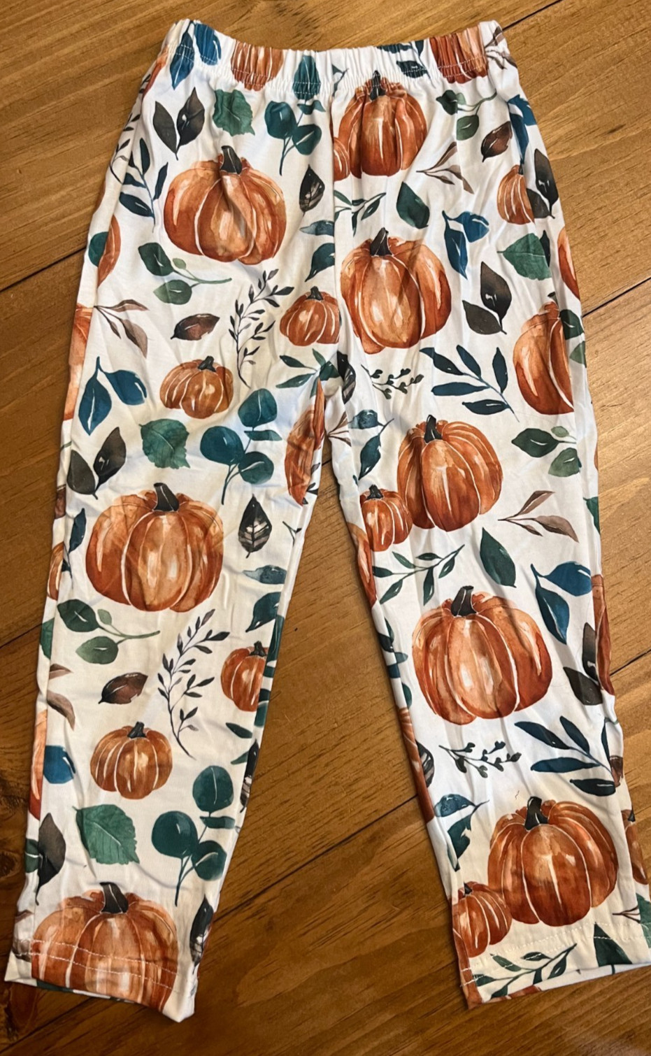 Little Girls Thanksgiving Set-New-Unbranded-Size 100=3/4T Measurements In Listin