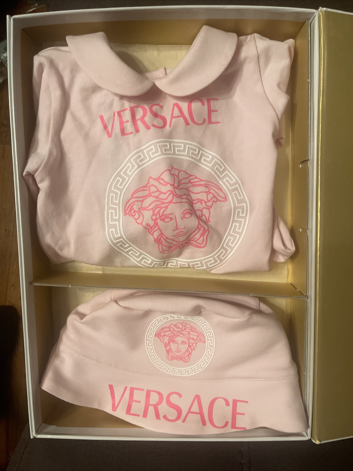 versace Kids Medusa-print Bodysuit