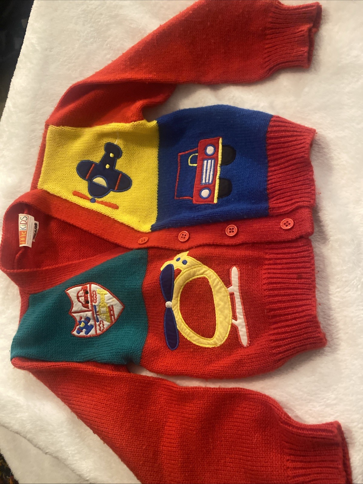 McDonald’s Tops. P/O Without Tags. McKids Color Block Cardigan Sweater EL#13