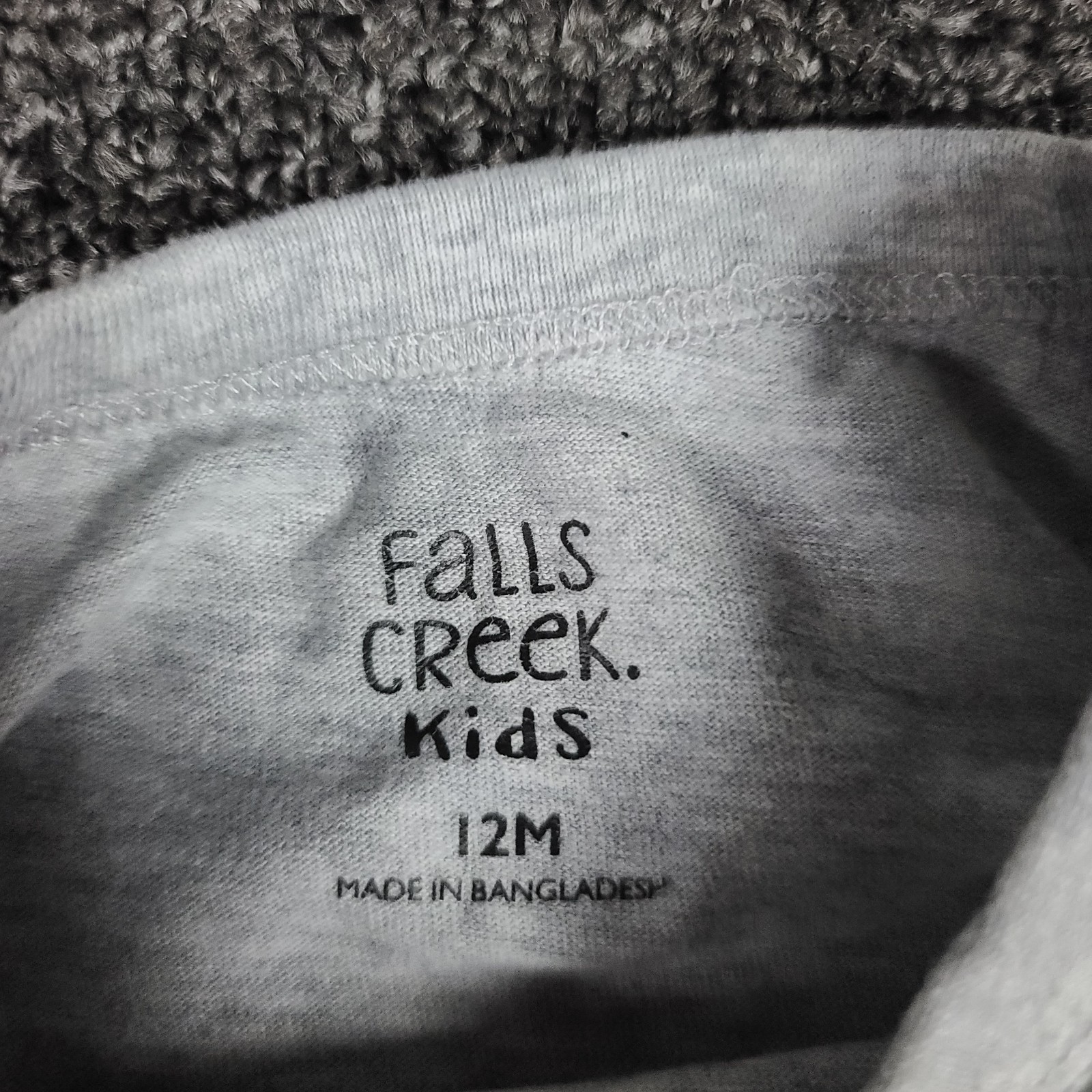 Boys Clothing Lot 6/12 Months Gymboree & Falls Creek “Bro” Graphic Two Piece Set