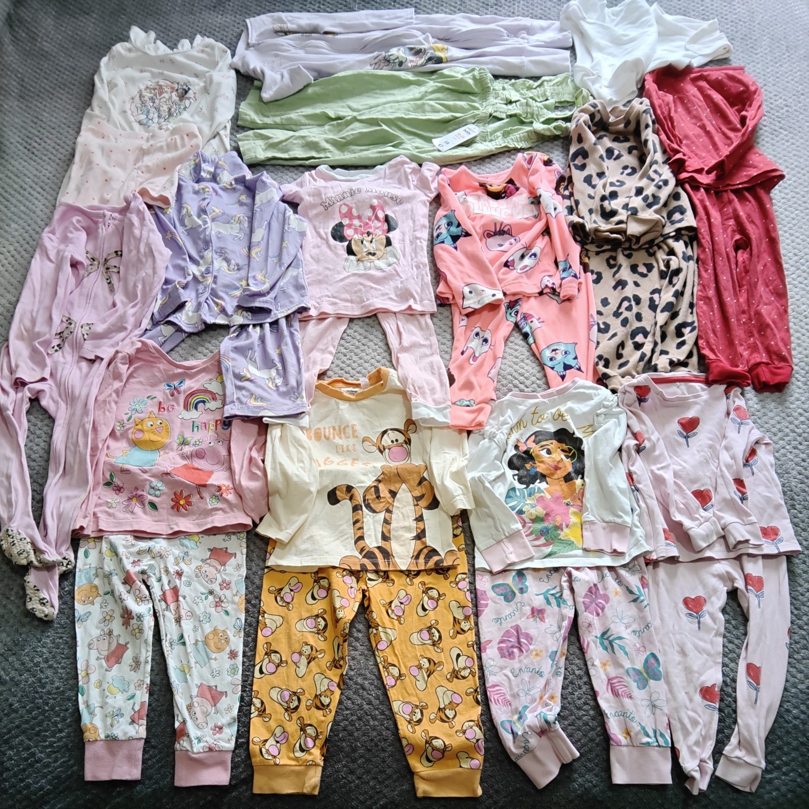 Baby Girls Clothes Bundle Age 18-24 Months, 1.5-2 Year, 24 Items