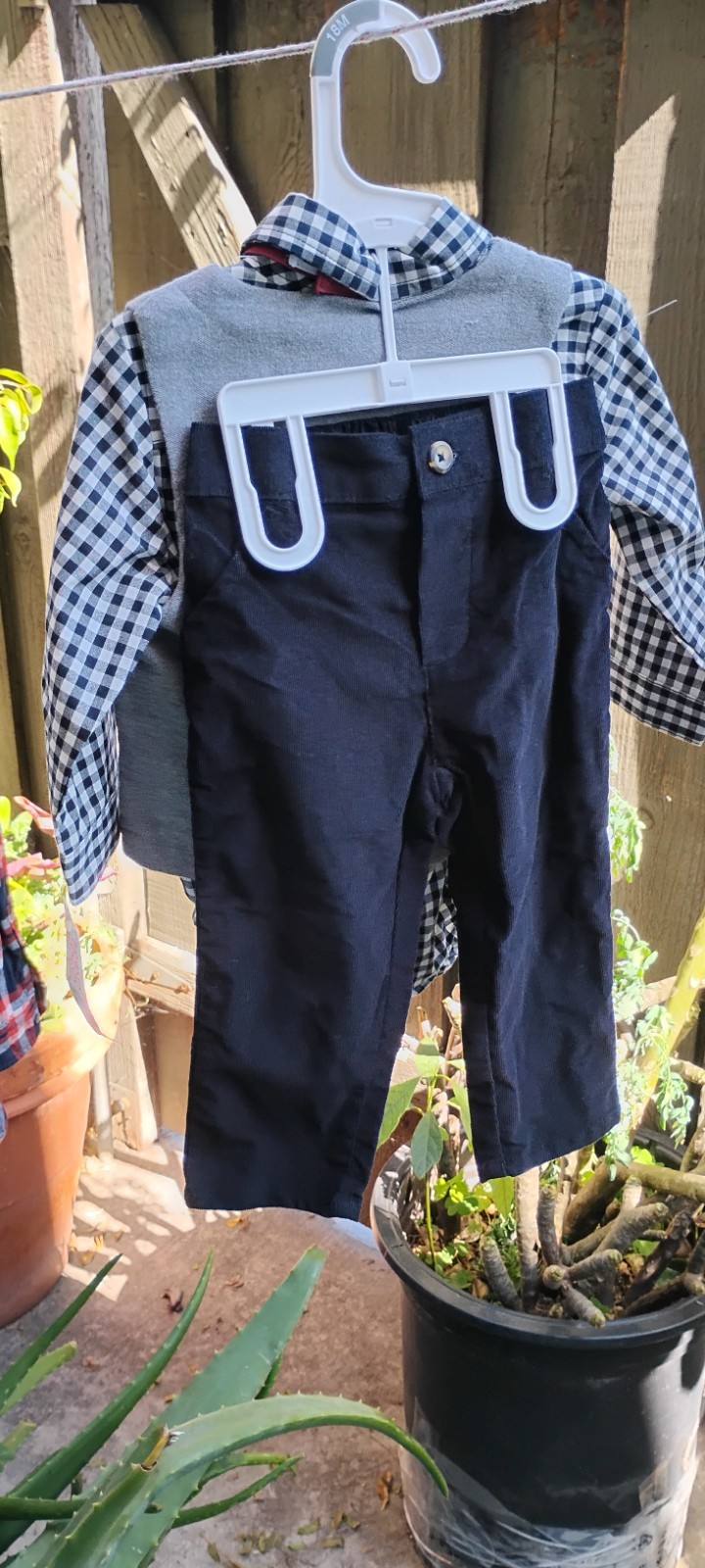 NEW CARTER’S JUST ONE YOU HOLIDAY SPECIAL OCCASION 18M OUTFIT