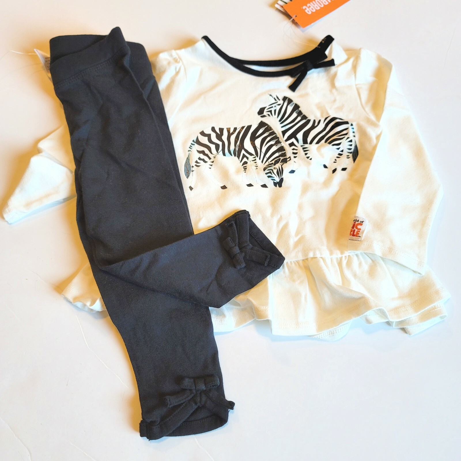 Gymboree 12-18 mo Eric Carle Zebra 2 piece Set Outfit NWT Retail