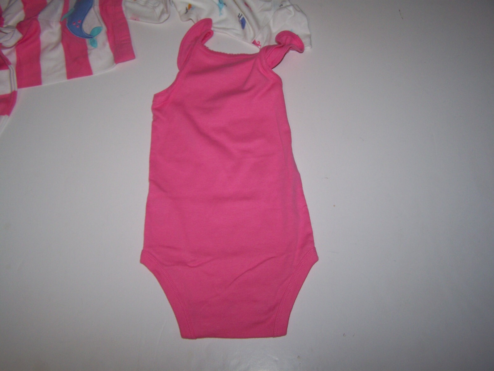 NWT Carter’s Girls 3 Piece Set Size 12M Whale Theme Multicolor