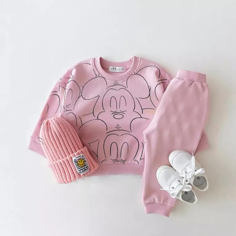 New Designer Cartoon Clothing Tracksuit Baby Boy Summer Printed Clothes