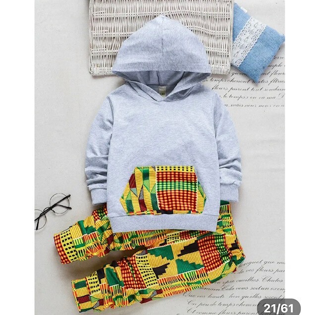 Kids Boutique Clothing Baby Hoodies Jogger Pants 2 Pcs Sets Fall Boy’s Casual