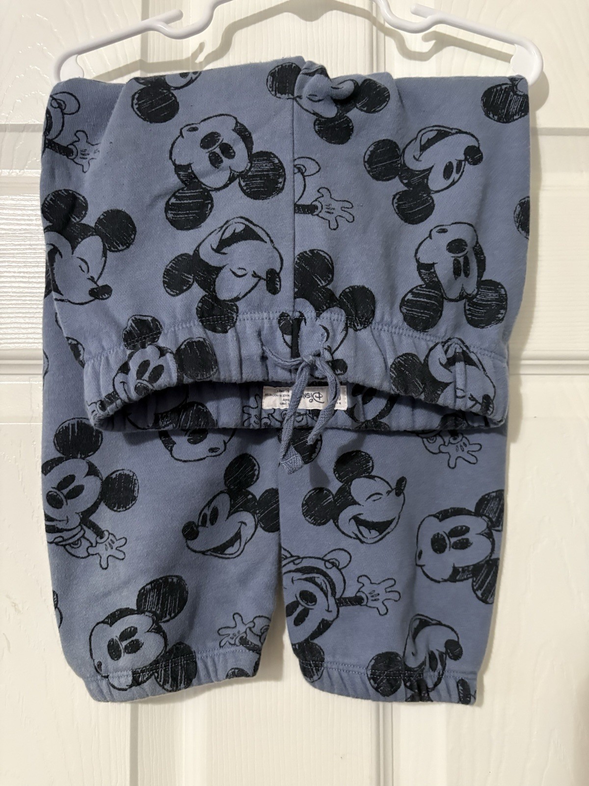 Disney Mikey Mouse 2 Piece Sweatsuit Size 4 Blue Baby Gap