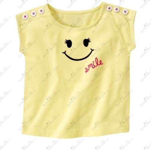 Gymboree 2T Cape Cod Cutie Yellow Smile Face Tee navy Shorts Set NWT Vintage