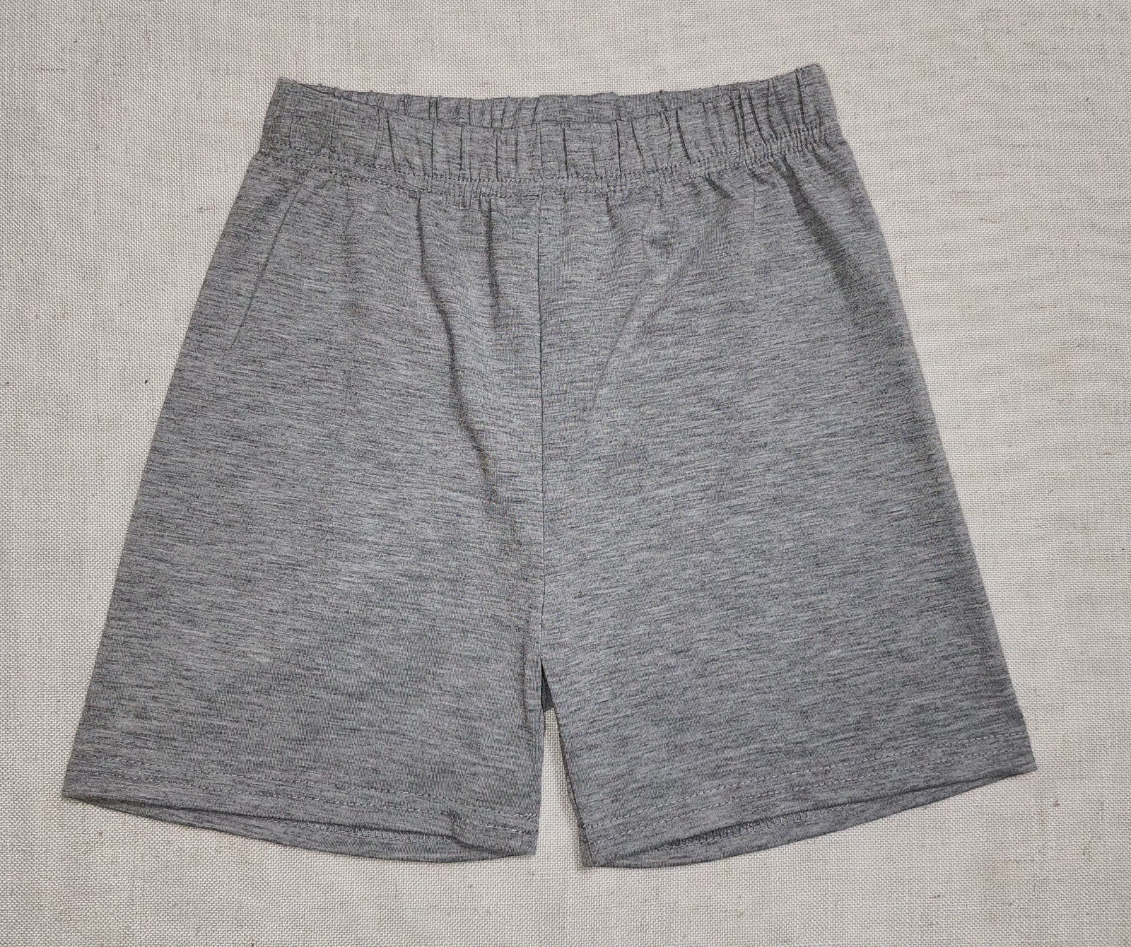 Shein Size 6 Boy Gray Set of Short Sleeve Crew Neck T-Shirt & Shorts