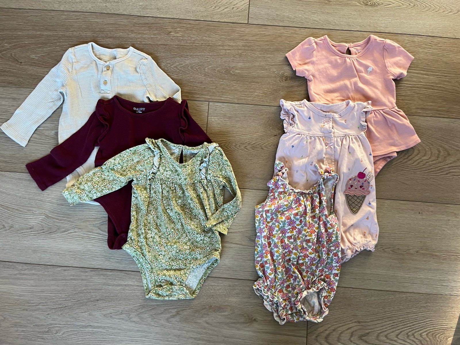Girls 18 Months Toddler Clothes Baby Bundle Lot 17 Pieces Assorted