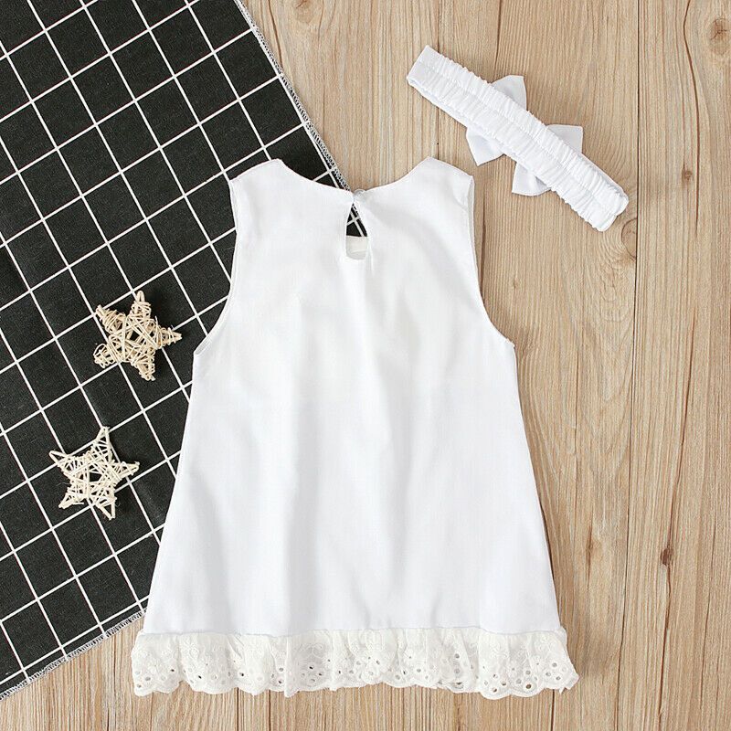 Princess Lace Sleeveless Romper – Newborn Baby Girls Clothes Summer Outfit Set