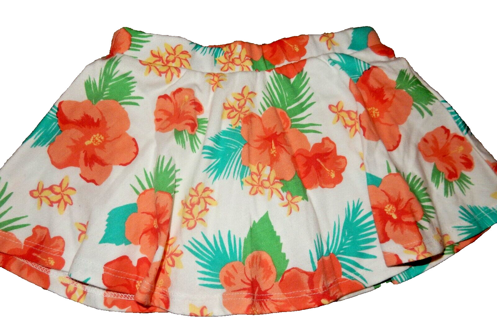 7L !WOW! NWT 12-18M The Children’s Place White FLORAL Tank Top Skort Set Outfit