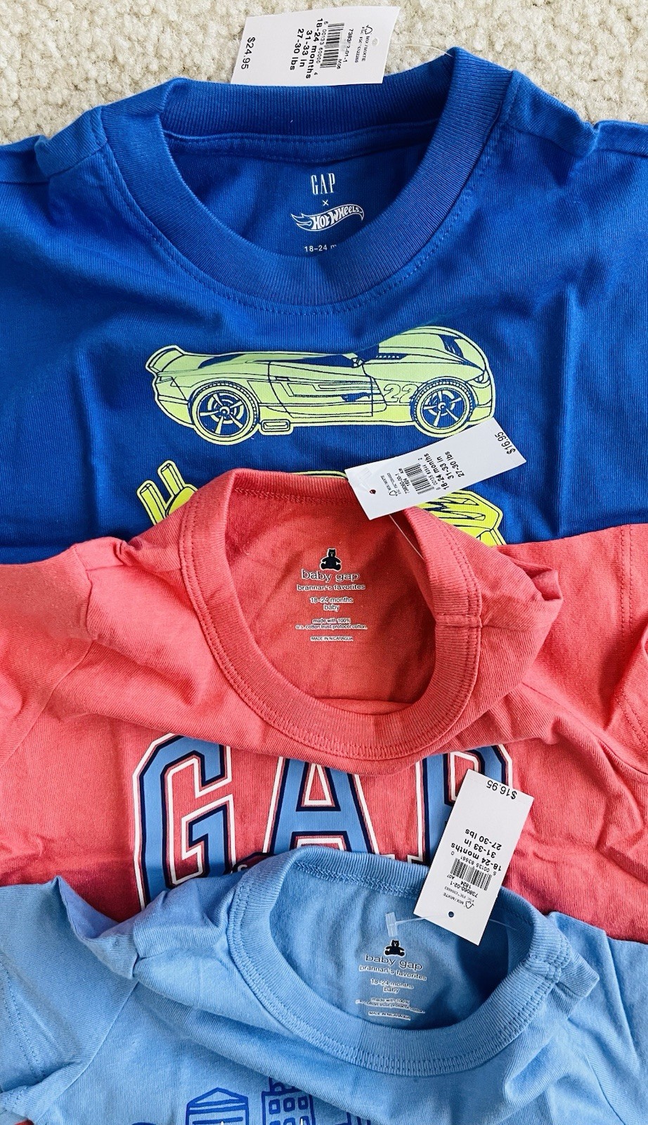 Bundle NWT Old Navy Baby Gap Toddler Boys Summer Clothes
