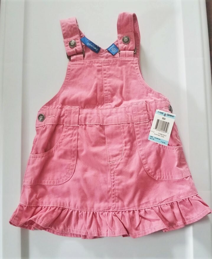 NWT Greendog Girls Jumper w/ Diaper Cover Size 6-9 mos
