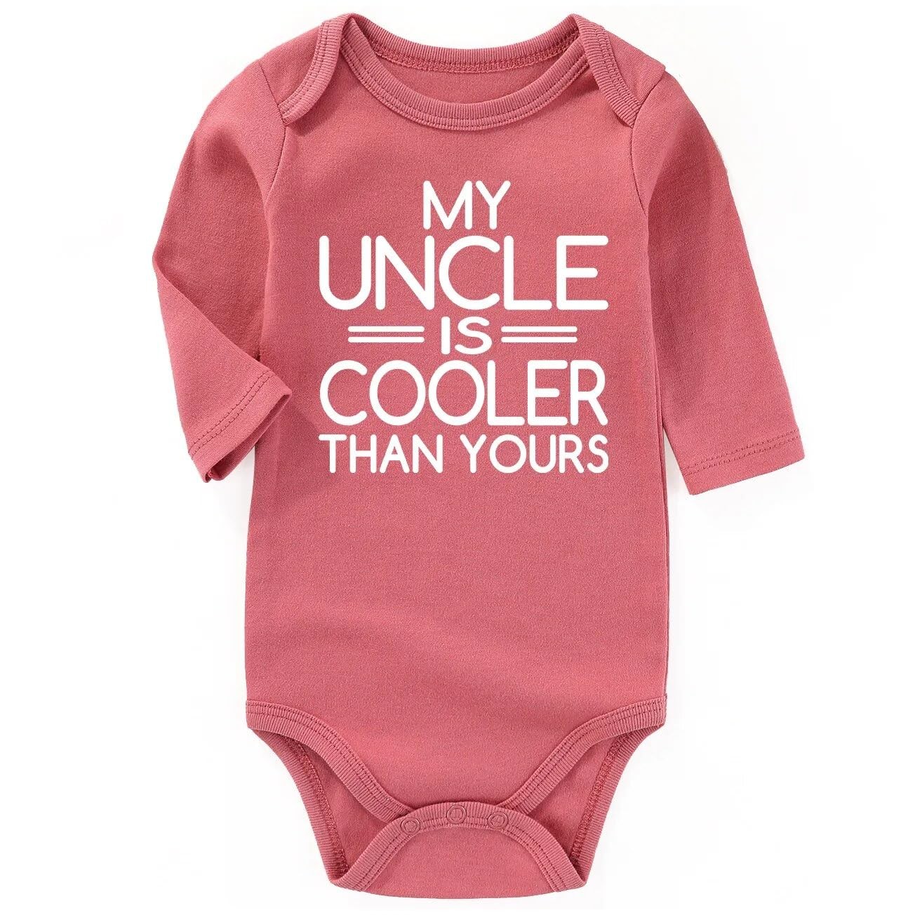 My Uncle baby clothes Baby Girl Outfits uncle pregnancy announcement Cute Bab…