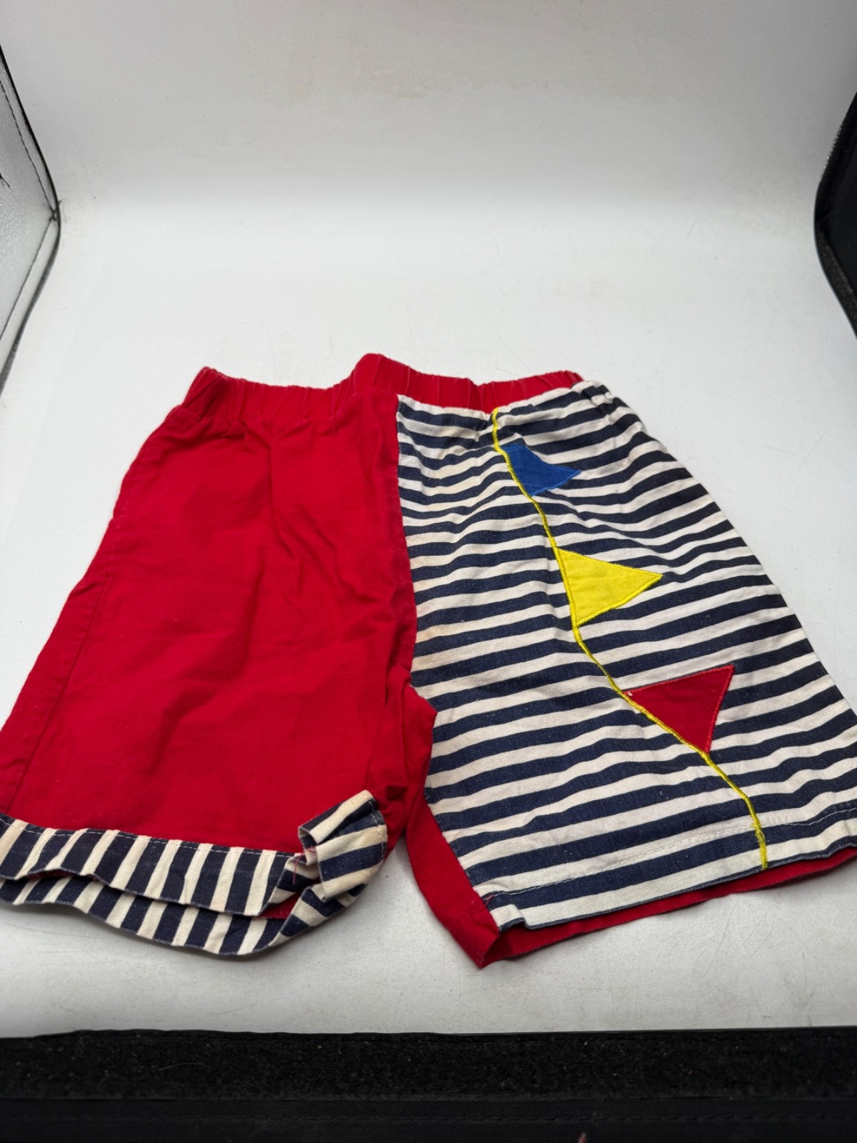 Vintage Kids 24 Month Sailor Outfit Little by Little Multicolor Short and Shorts