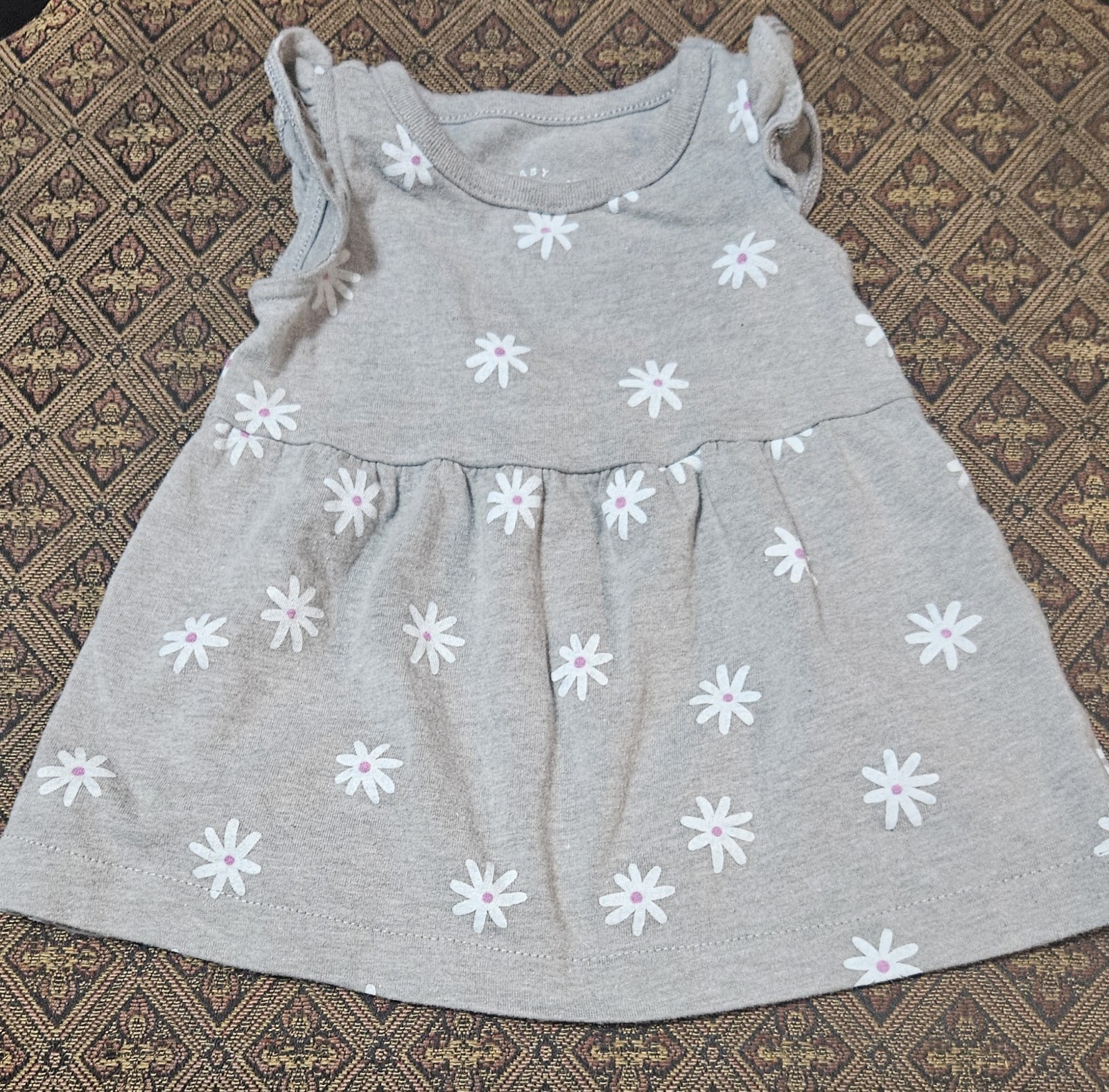 0-3 Months 3 Piece Little Girl Tops Assorted Colors