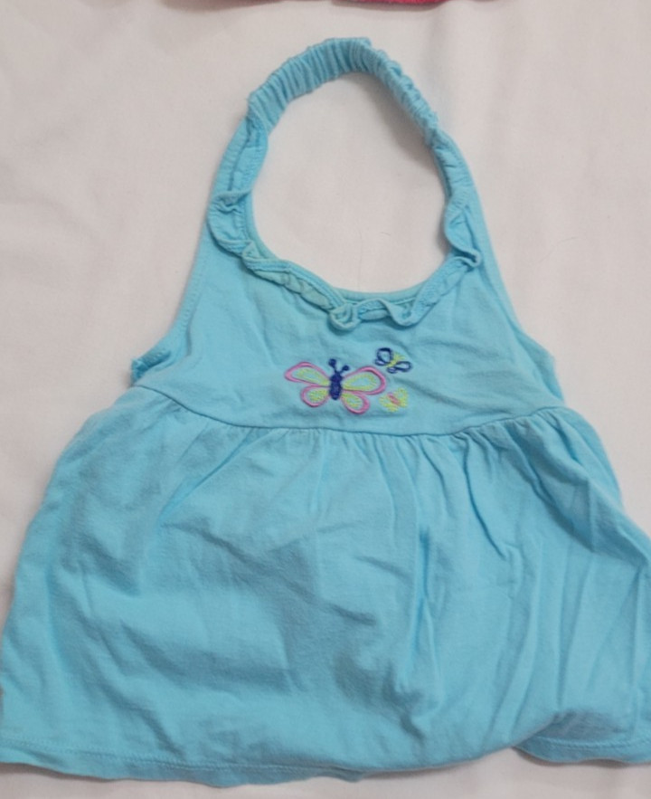 20 Pieces Mixed Lot of 6-9 month old Girls Clothes Bathing Suit Dresses Pajama