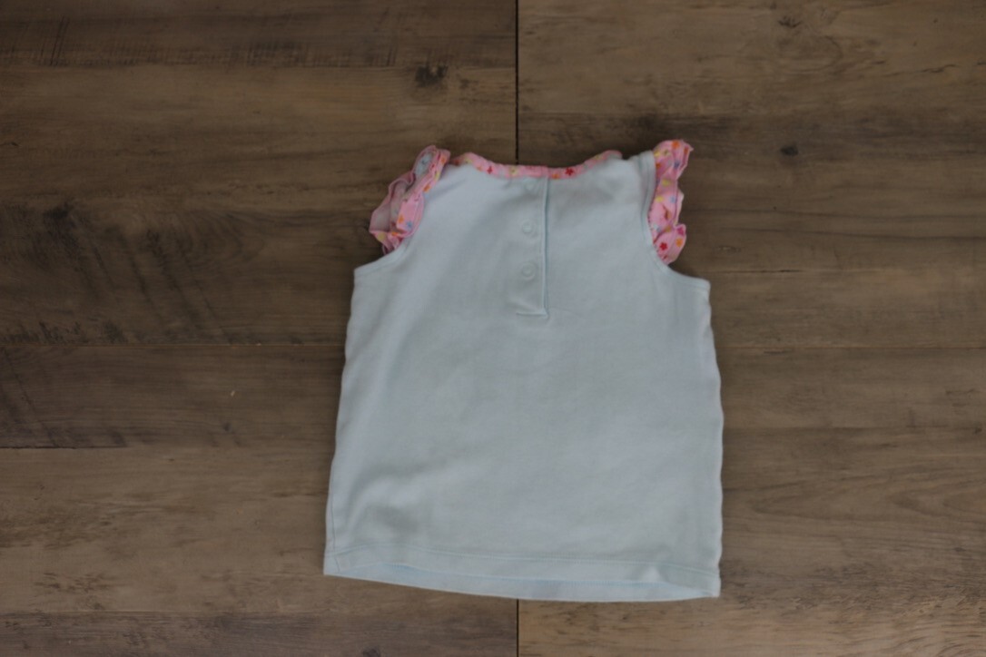 Baby Girls 24 Months 2T Clothing Lot Pink Pants & Short Sleeve Shirts Bundle 3pc
