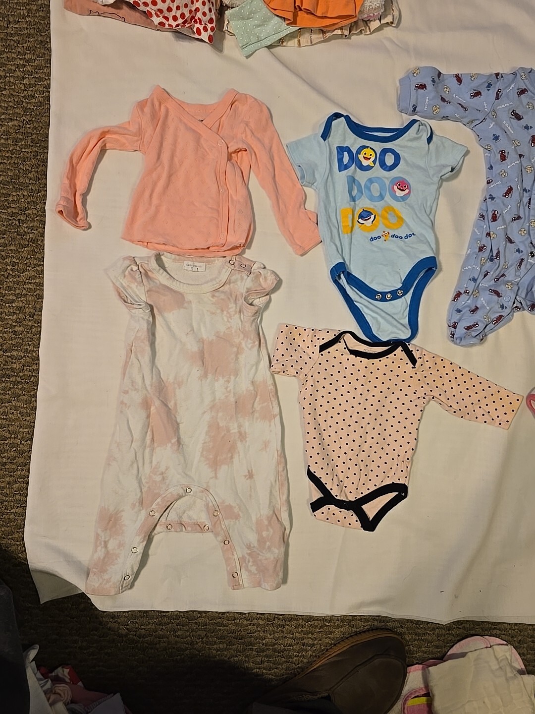 Girls Lot 3-6 Months 25 Piece. Carter’s & Others Baby