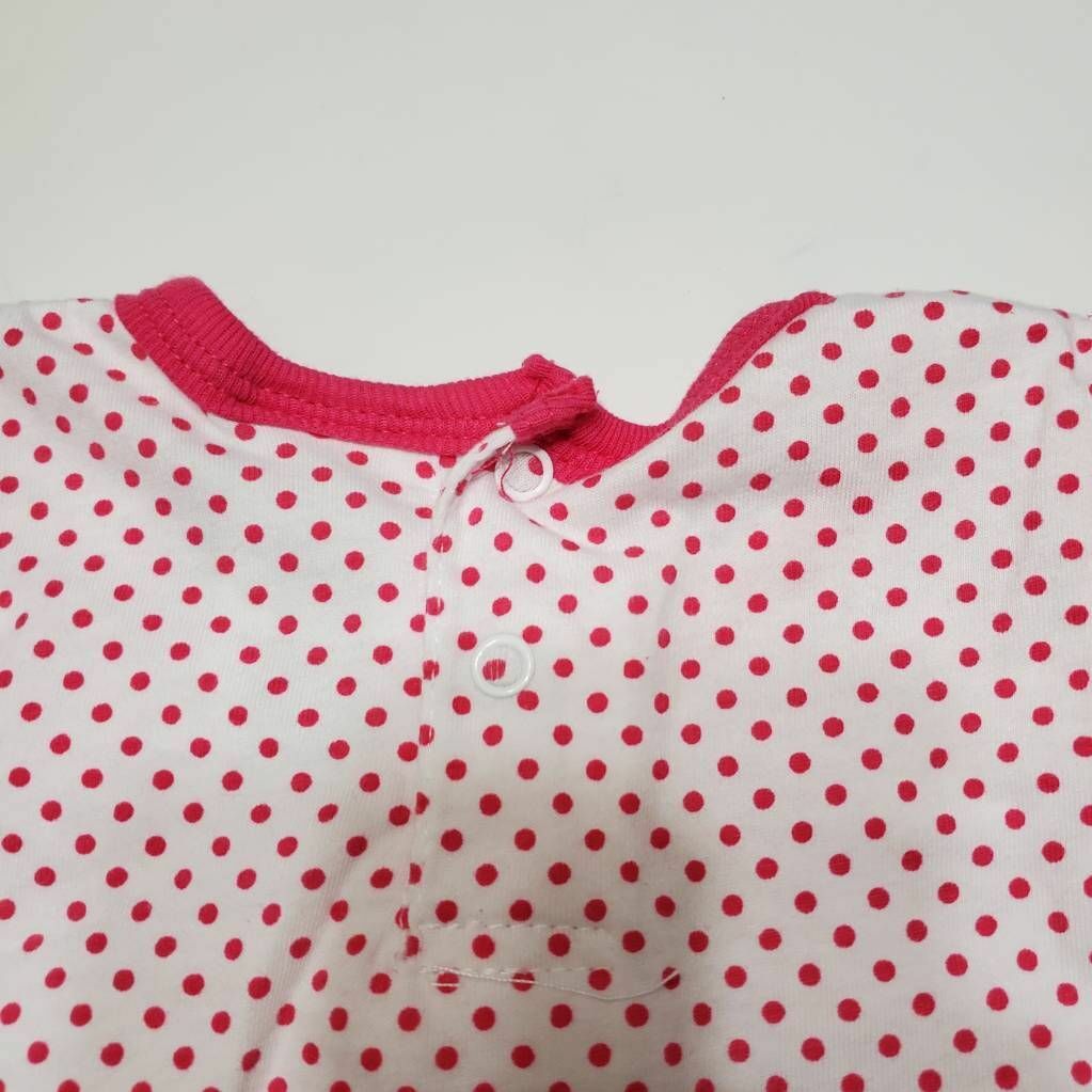 DDG Darlings Girls Top And Tutu Leggings Pink Polka Dot Ladybug 2 Piece 24 M