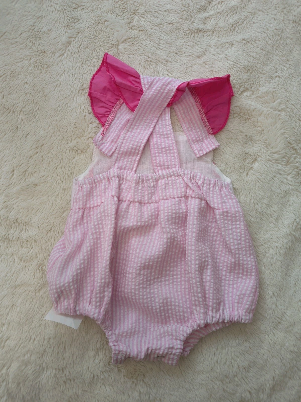 Girls Sz 3 Months Lot Of 2 Boutique Bubble Outfits Spring Summer Lot C8