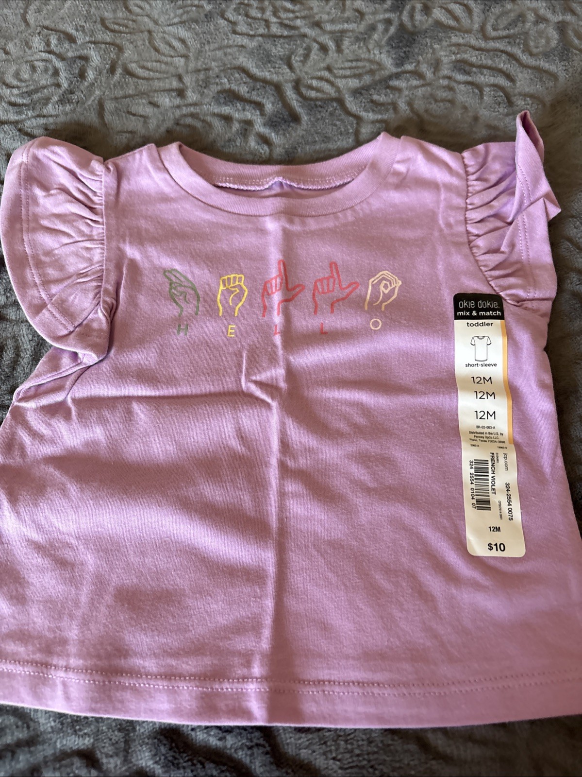 okie dokie baby girl Toddler Sz. 12M