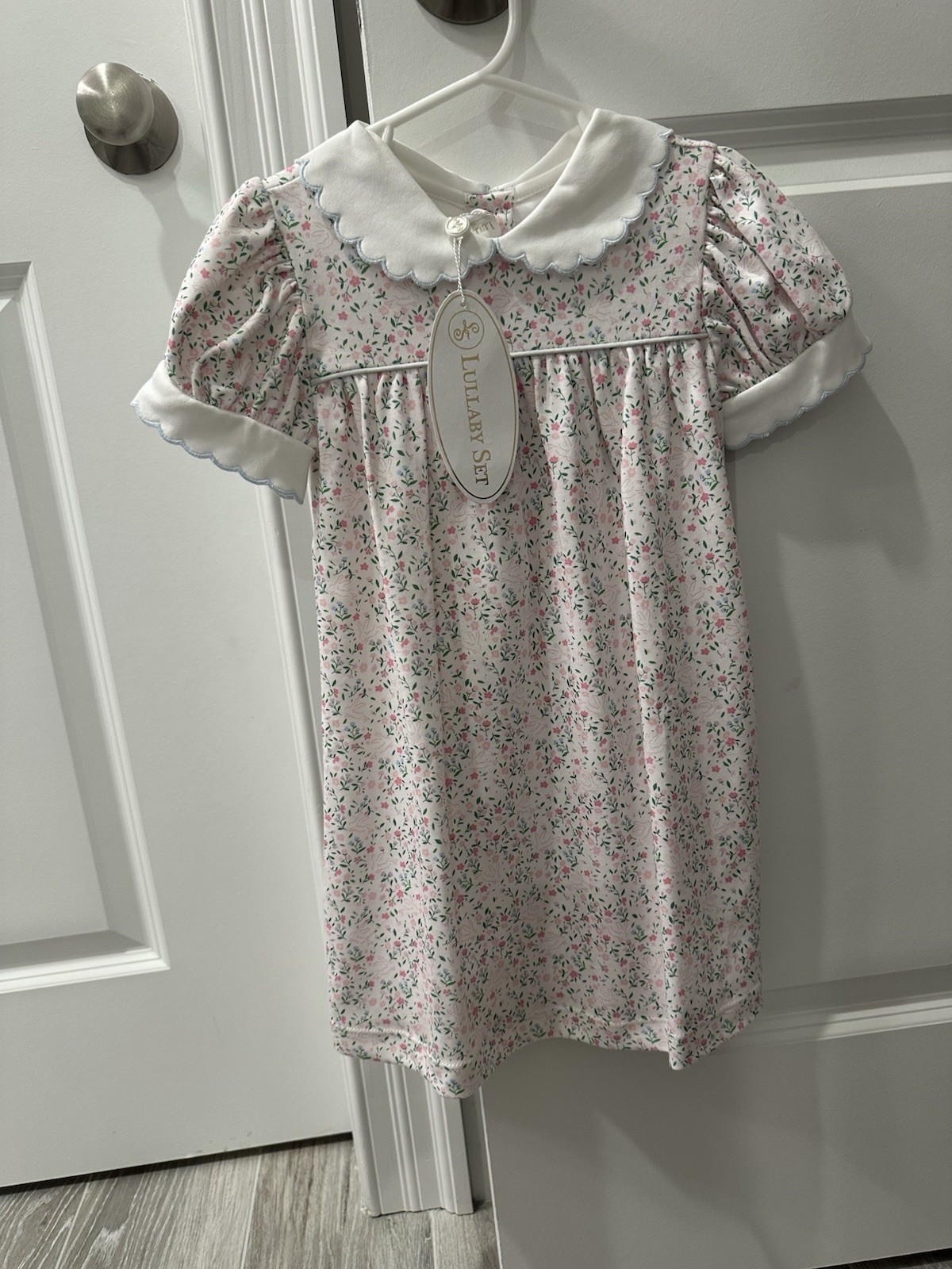 NWT Lullaby Set Memory Making Dress Belle Bunny Floral 3T