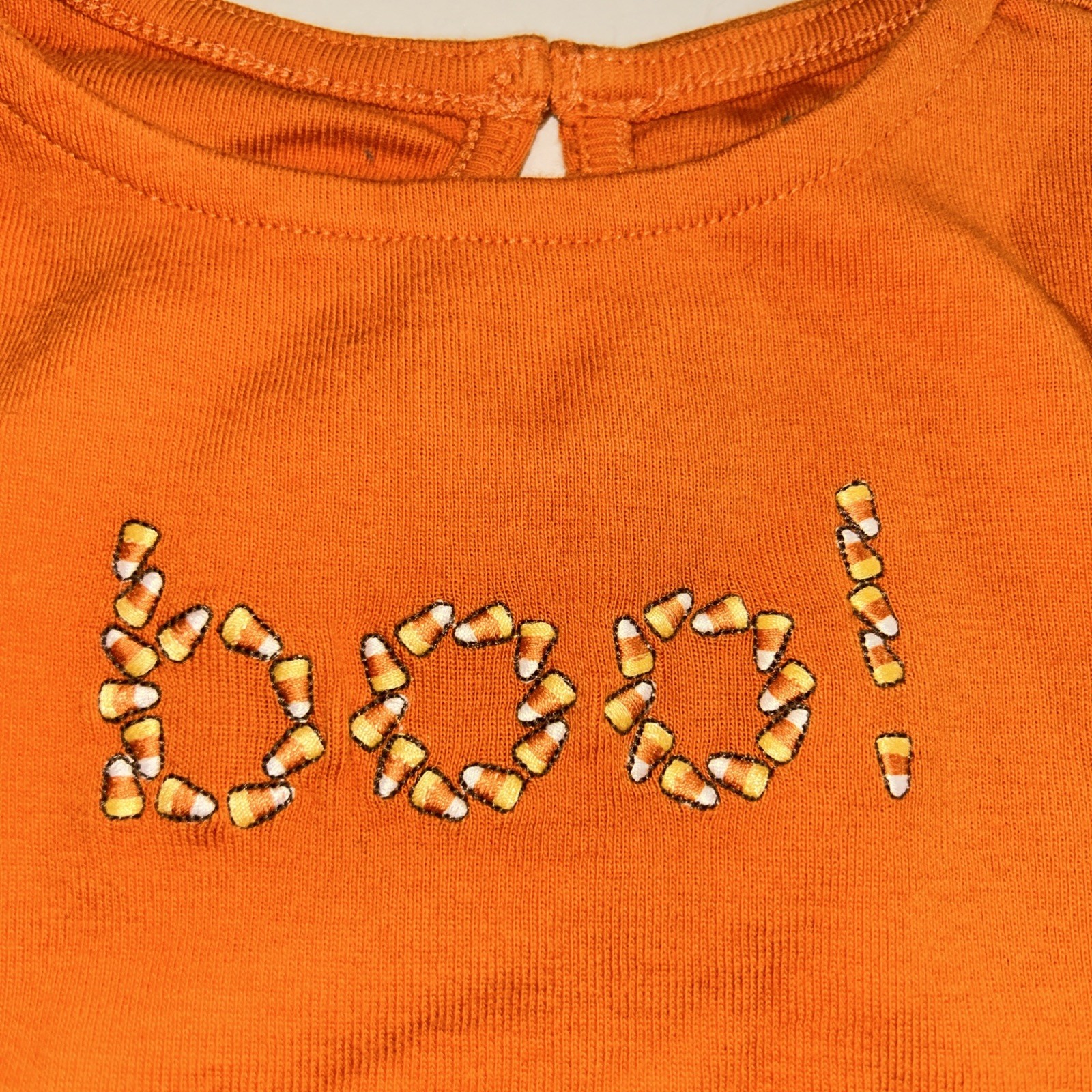 Baby Girls NWT Gymboree Halloween Peek-a “Boo!” Top Candy Corn Leggings RARE!