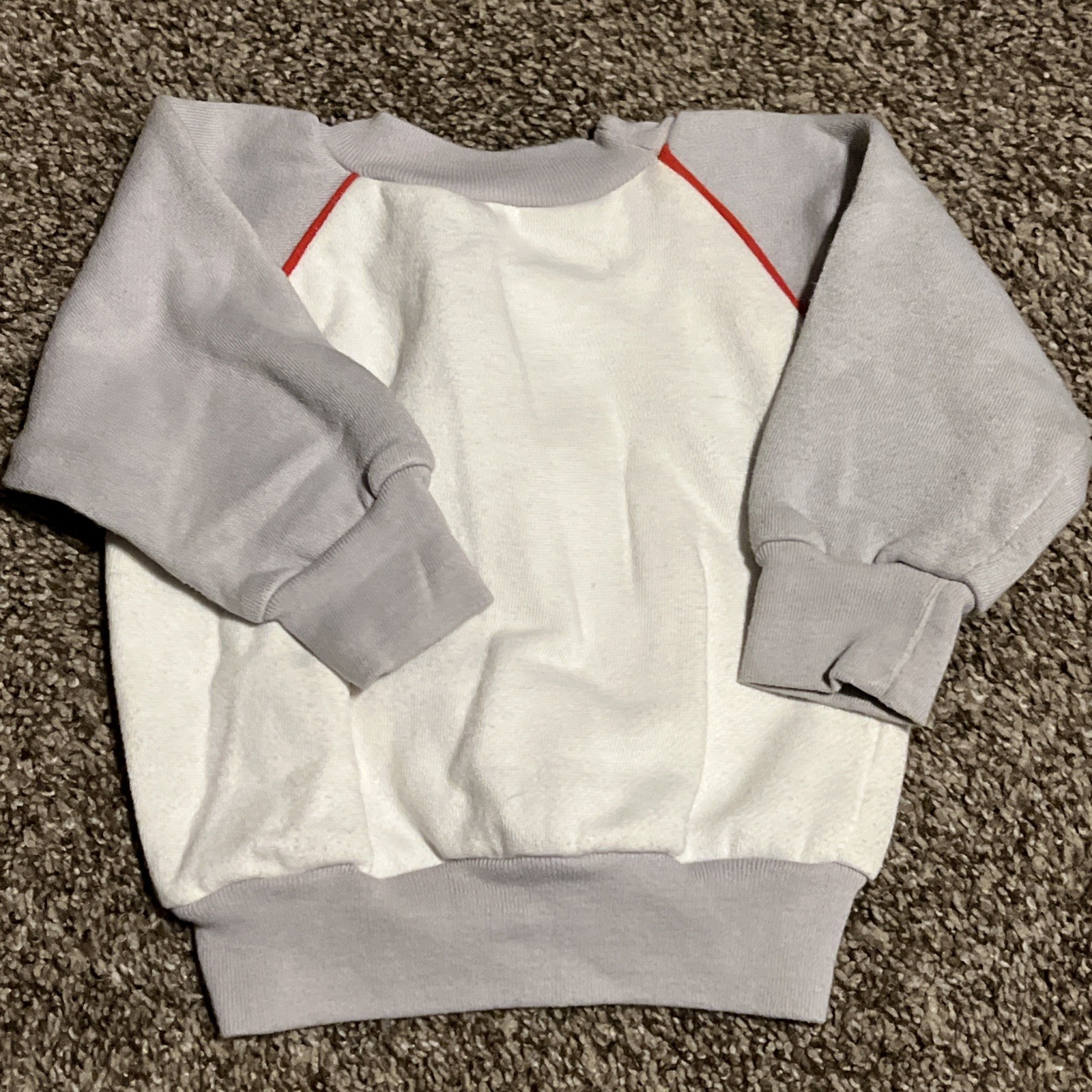 Vintage Babyfair 12 Months Baseball Track Suit Set Sweatsuit