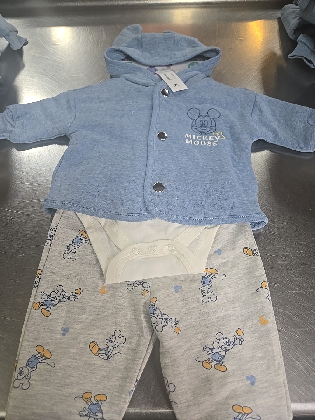 3pc Disney Baby Layette Set – Mickey Mouse – Variety of Sizes