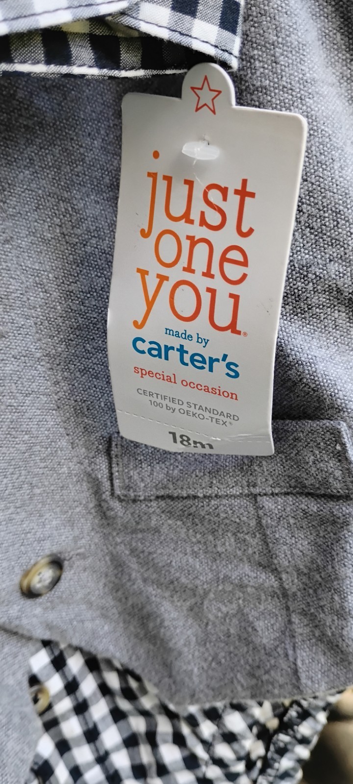 NEW CARTER’S JUST ONE YOU HOLIDAY SPECIAL OCCASION 18M OUTFIT