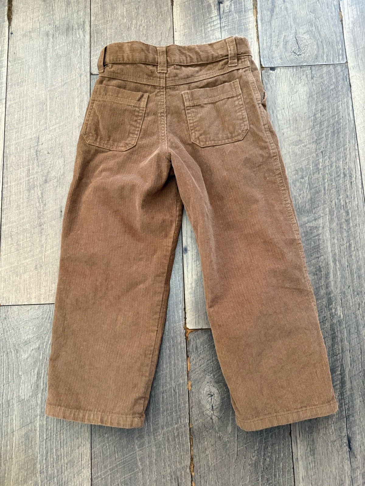 Gymboree Arctic Adventure beige corduroy pants and matching polo shirt boys 4T