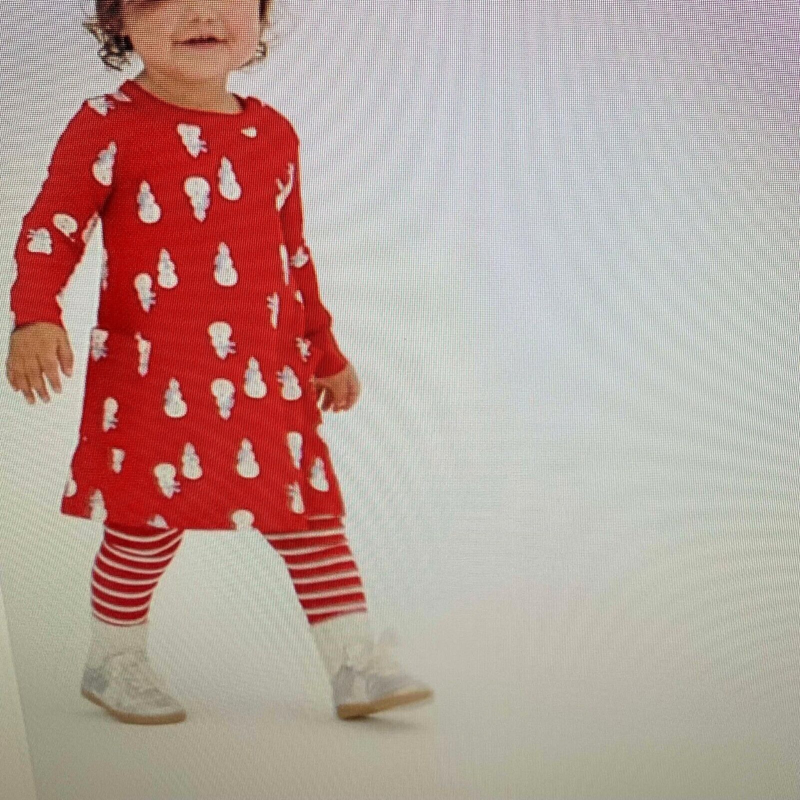 Hanna Andersson Soft-Cute Pocket Dress & Leggings Set. Size 6–12 Months, 70 cm