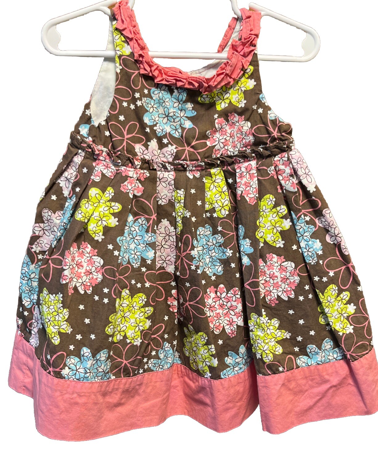 Maggie & Zoe Baby Girls Dress 18 Months Paisley Flowers Style Dress