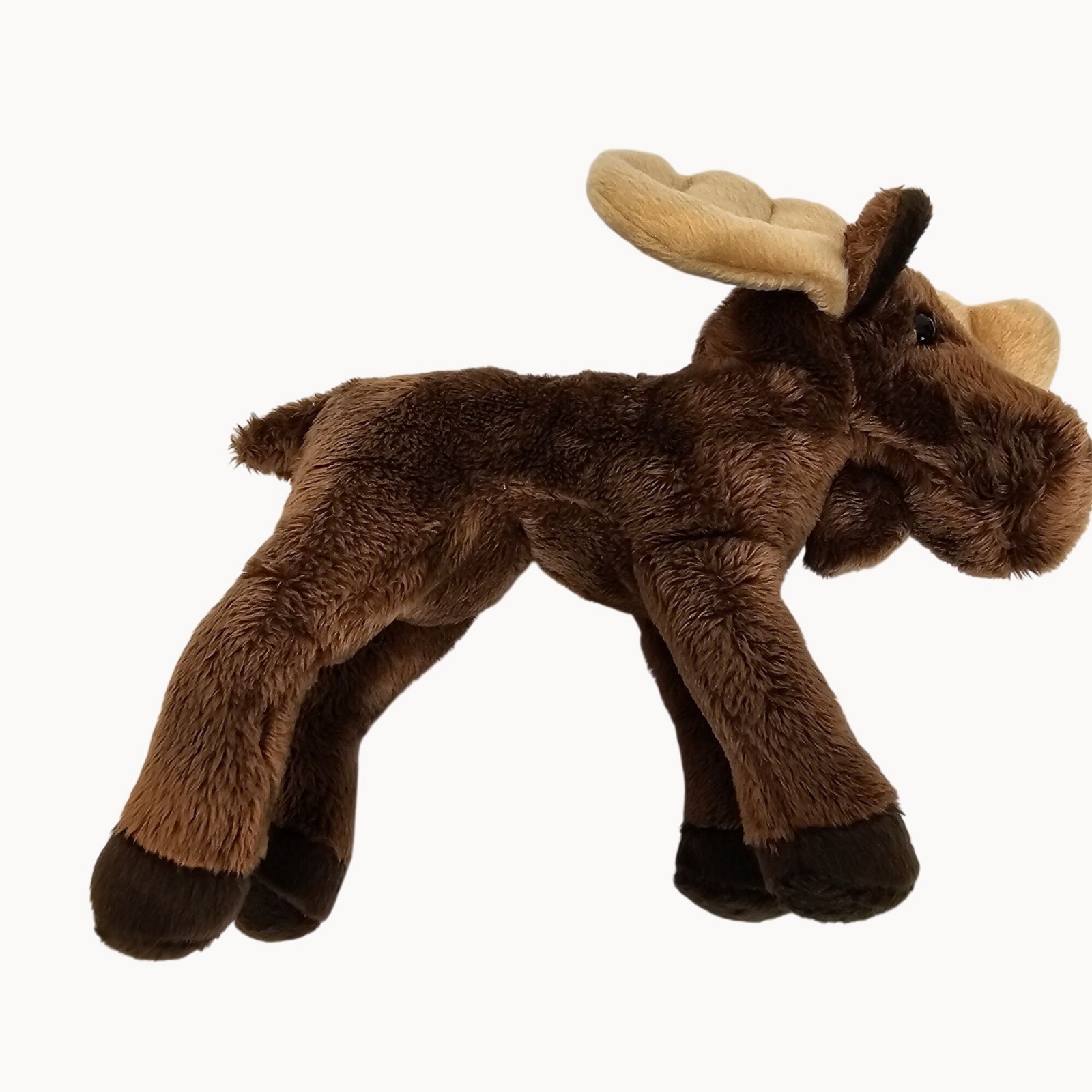 Newborn Woodland Moose Sleeper & Fleece Romper w Douglas Plush Cabin Outfit Set