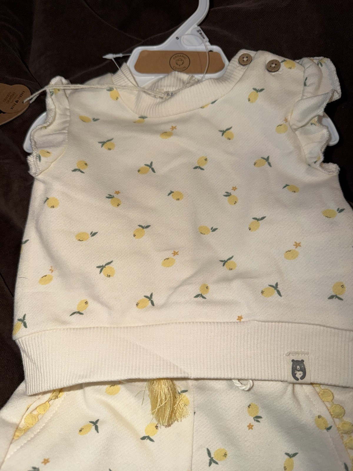rabbit bear baby girl Matching Set 0-3 M NWT