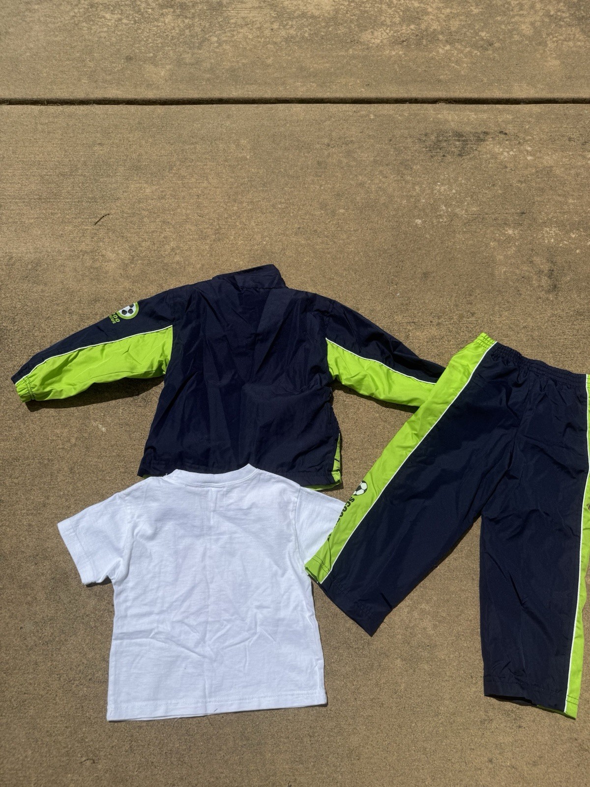 VTG 90s Scooby Doo 3T Toddler Cartoon Network Soccer Outfit Track Suit Wind Pant