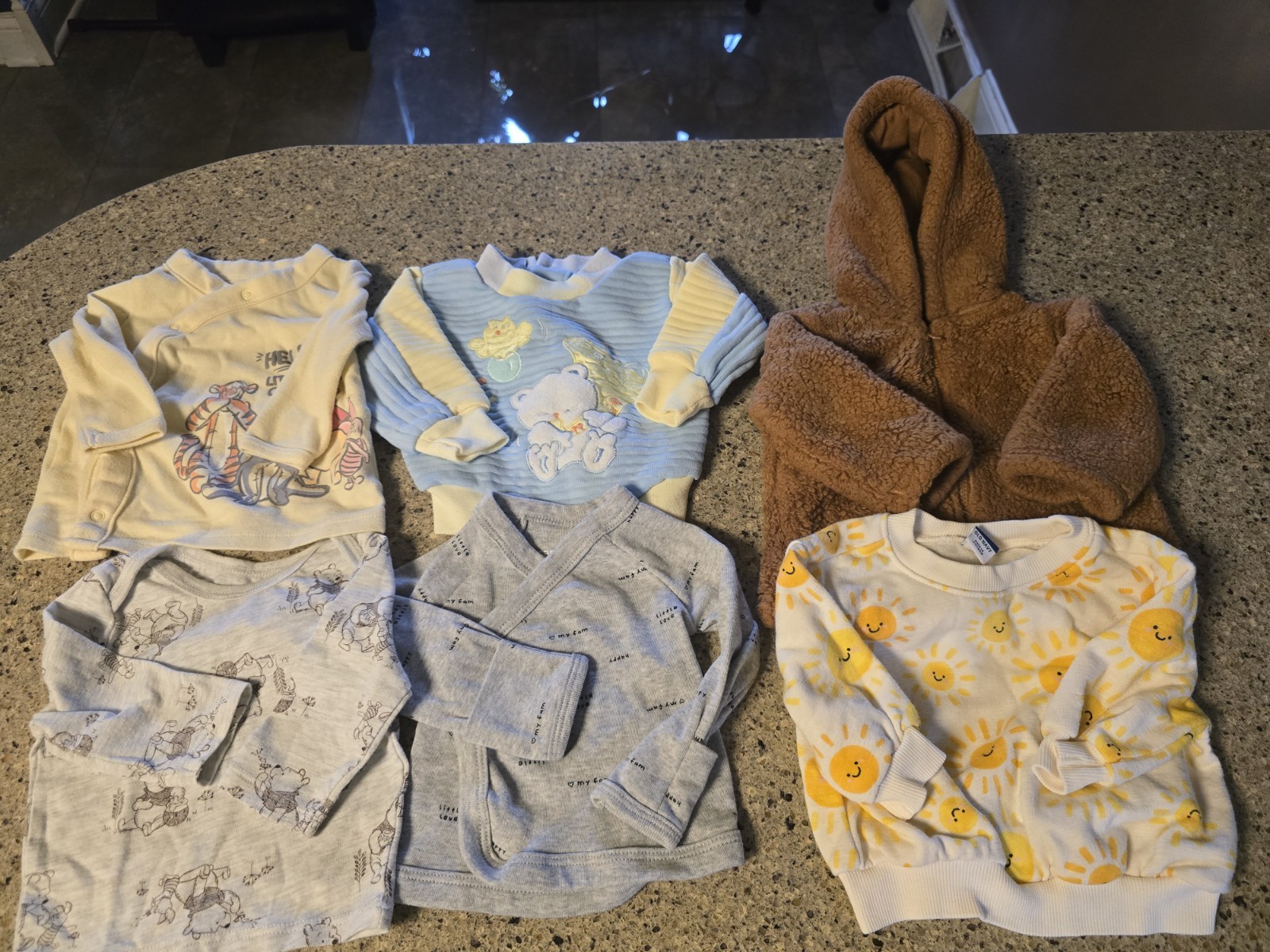 Baby Boy Clothing Lot NB 0-3 Months 60 Pieces Winter Spring