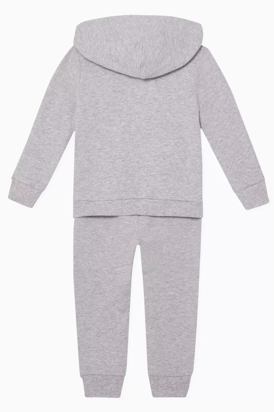 NWOT New Moschino Little Kids Grey Tracksuit Hoodie & Pants Teddy Balloons Print