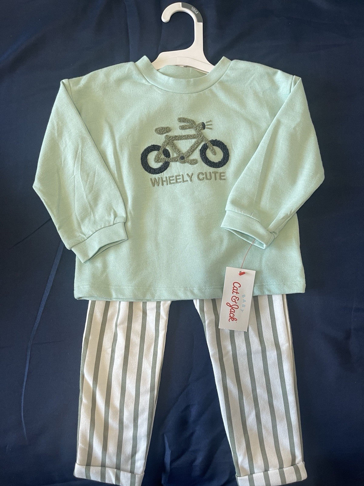 Baby Boys’ French Terry Top & Bottom Set Cat & Jack Size 18M